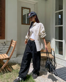 Mel Stripe Overfit Cotton Shirt
