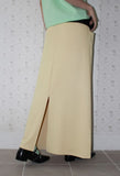 BELT-LOOP MAXI SKIRT