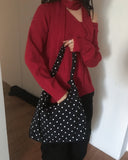 Pomo Dot Cotton Eco Bag Shoulder Bag