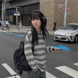 Zha Stripe Loose Fit T-shirt