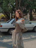 Sentique Cropped Bolero Knitwear