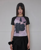 Bunny Waffle Raglan T-Shirt