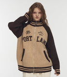 [2-WAY] Portland Raglan Knit Zip-up
