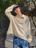 Blank Crop Collar Tee