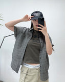 Luati Crop Check Shirt