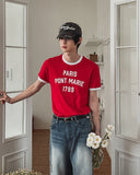 Marie 1789 Ringer Short Sleeve T-shirt