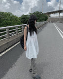 Mohi Lace Layered Long Sleeveless