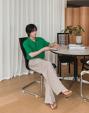 Biel Summer Linen Collar Half Cardigan