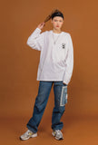 Recording Long Sleeve Heavy Overfit White