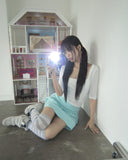 Kiryu Folding Mini Skirt