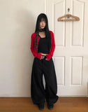 Gaon Balloon Wide Cotton Pants