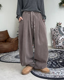 Dipel 90 Brushed Pintuck Balloon Pants