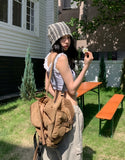 [MADE] Archivist Suede Utility Backpack