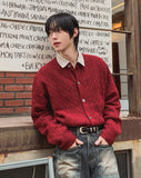 Classic Cable Round Cardigan