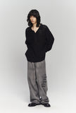 SAINT BLACK KNIT SHIRTS