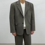 Bael semi-wide suit Jacket