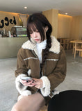 Berlin Wool Collar Fur Mustang Jacket
