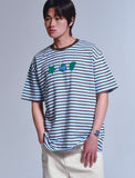TRIO Stripe Short Sleeve Tee