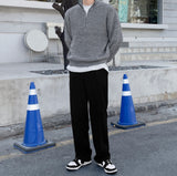 Blick Mix Half Zip Up Knit