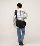 Heart Board Smile Embroidery Cross Messenger Bag