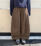 [Unisex] Claire Pintuck Balloon Wide Pants