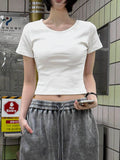 Fit-up Crop Short Sleeve Tee