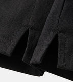 Cut-slit low pants