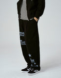 NO-ESSAGES Training Pin Tuck Wide Pants