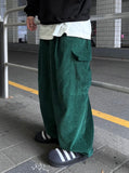 Nov Corduroy Balloon Fit Cargo PT