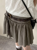 Piral bohemian vintage gemstone loop belt