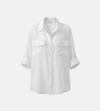 Air Cotton See-through Shirt