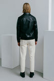 Lambskin Minimal Blouson