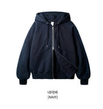 Luna Raglan Balloon Hood Zip-Up