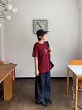 [unisex] Melker Star Embroidery Short Sleeve Tee