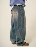 Register Balloon Denim Pants