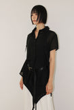 SUMMER FRILL LAYERED SHIRT