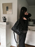 Vet Pocket Color Matching Two-Way Knit Long Sleeve Zip-Up