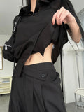 Cross Button Slacks
