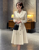 Colette Tailored Collar Double Flare One Piece