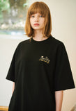 Happiness Leo Embroidery Short Sleeve
