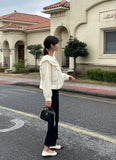 Butterfl Frill String Short Jumper