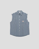 No.084 PARAGRAPH PLAID SLEEVELESS SHIRT
