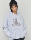 ANGEL BEAR CHECK Hoodie