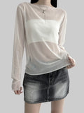 Habe Mesh See-Through T-Shirt