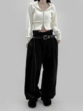 Sau Brushed Wide Jogger Pants