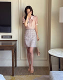 [Planning] Keyring Tweed H-Line Mini Skirt