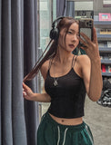 X-Back Semi-Cropped Sleeveless (with cup)
