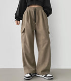 Corduroy Balloon Fit Wide Banding Training Pants