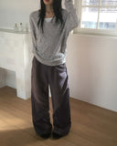 [Wool20] Funb Button V-Neck Wool Knit