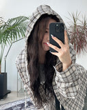 Luther Airy Hood Check Shirt